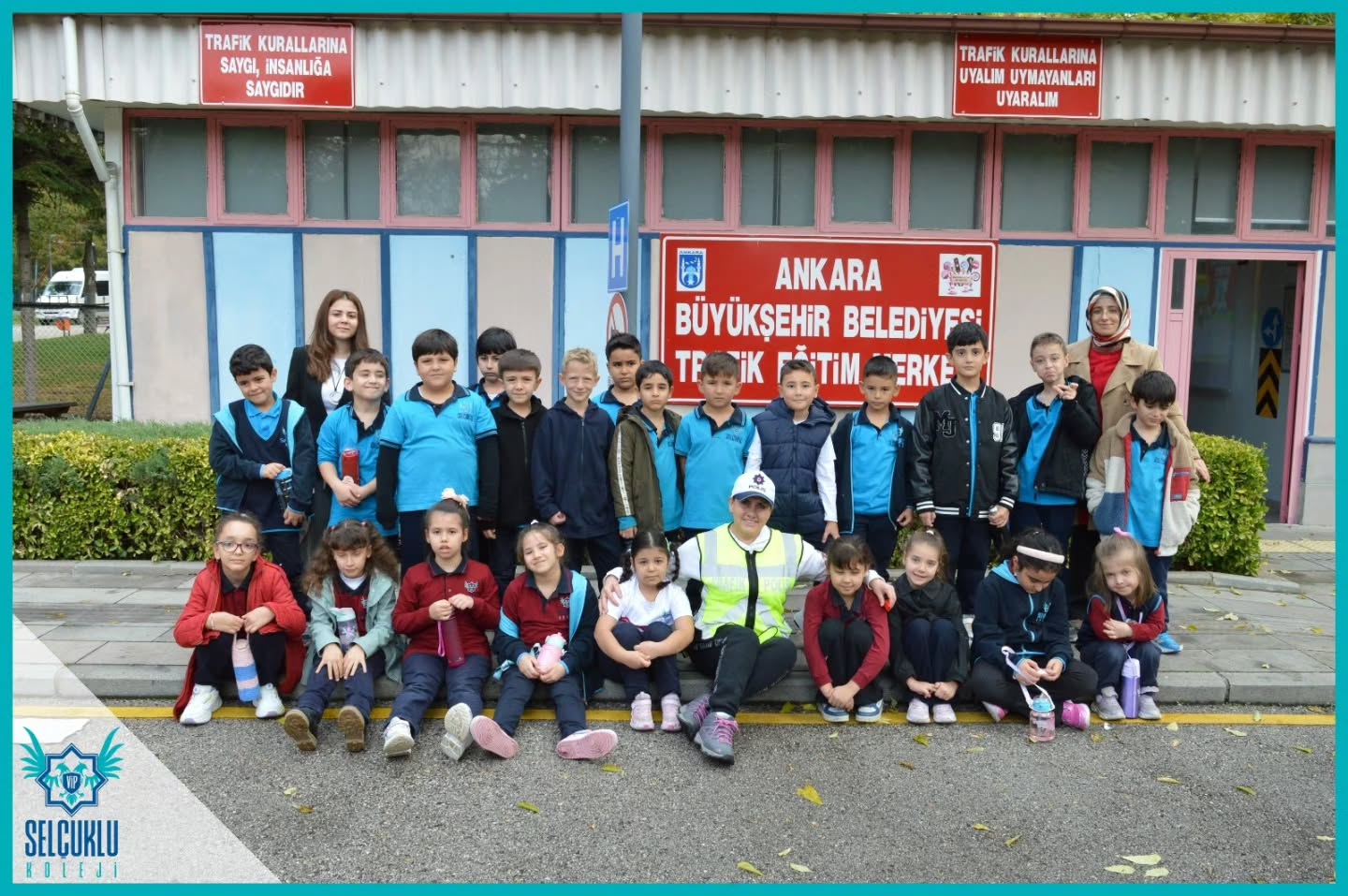 2. Sınıf &ouml;ğrencilerimiz 'Kurtuluş &Ccedil;ocuk Trafik Eğitim Parkı' gezisinde
