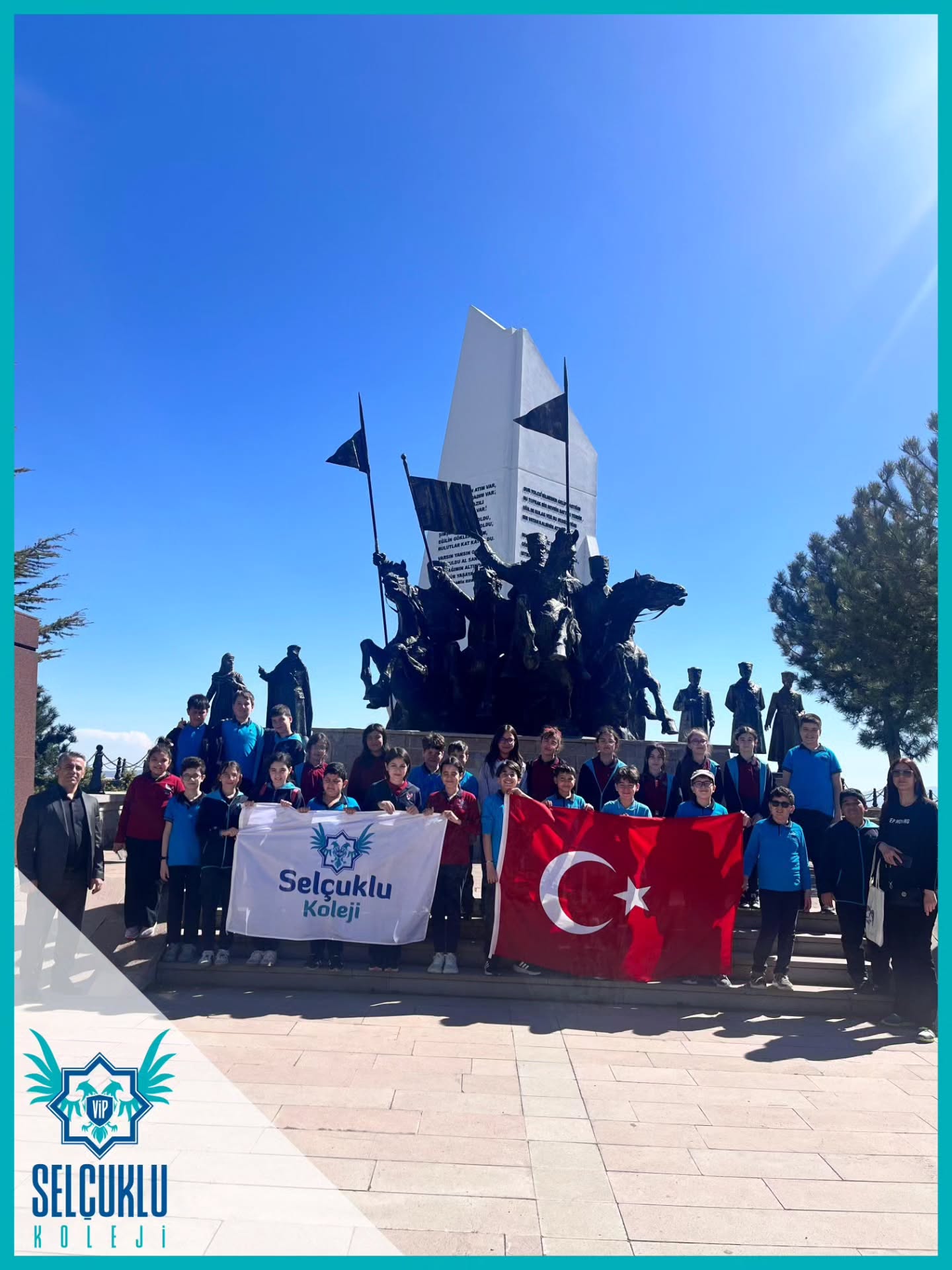 5. Sınıf &ouml;ğrencilerimiz 'Polatlı Gordion M&uuml;zesi,  Sakarya Şehitleri ve Zafer Anıtı' gezisinde