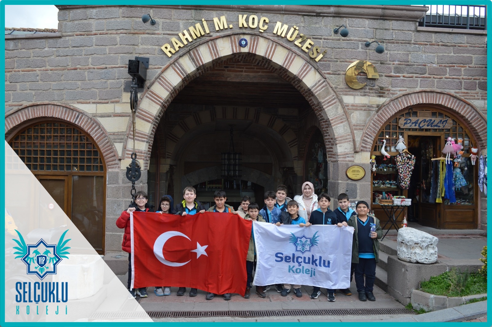 5. Sınıf &ouml;ğrencilerimiz 'M. Rahmi Ko&ccedil; Oyuncak M&uuml;zesi' gezisinde
