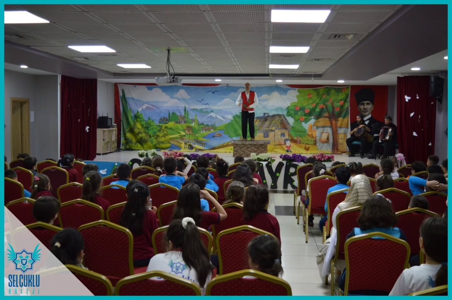 Geleneksel masal kahramanımız "Keloğlan ve Becerikli Eşeği"ni sahnemizde ağırladık! 